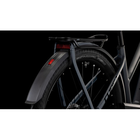 CUBE Kathmandu Hybrid ONE 800 metallicgrey´n´grey - Easy Entry 46 cm