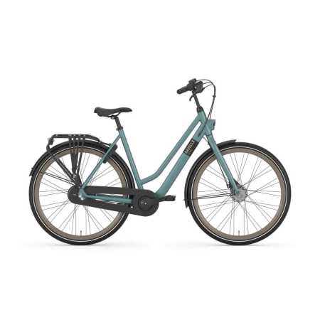 La classe avec ce vélo de ville hollandais reconditionné à Grenoble : Gazelle Esprit chez NATURAVÉLO en taille M
