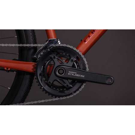 Cube Nulane Race amber´n´black  Trapeze 47 cm