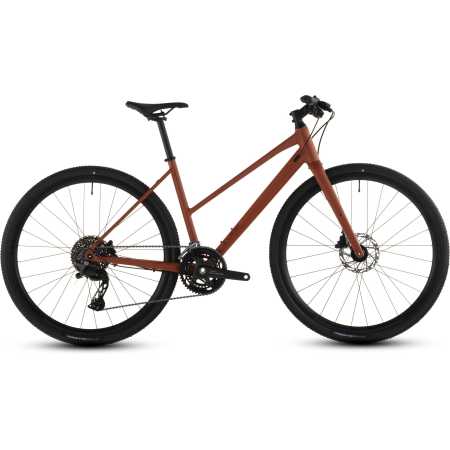 Cube Nulane Race amber´n´black  Trapeze 47 cm