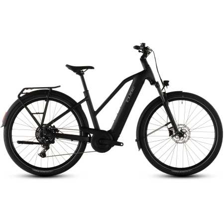 Cube Touring Hybrid ONE 600 coal´n´chrome Trapeze 54 cm