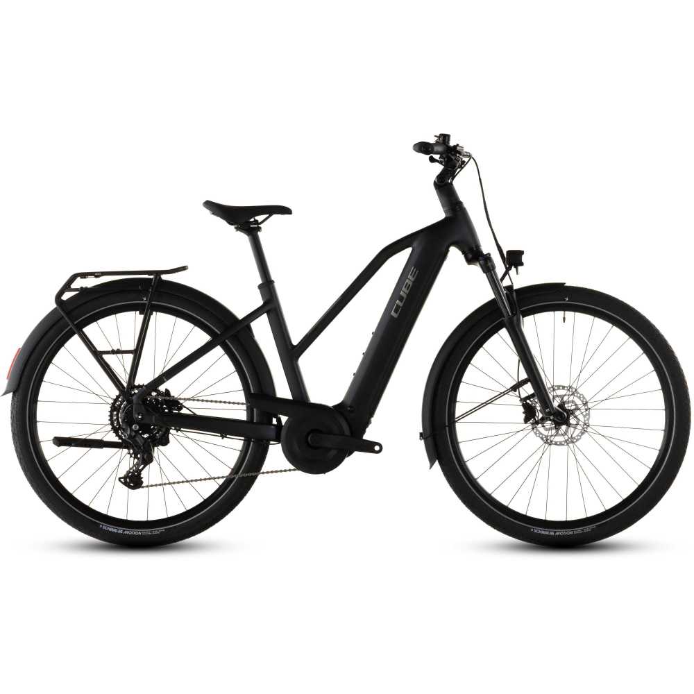 Cube Touring Hybrid ONE 600 coal´n´chrome Trapeze 54 cm