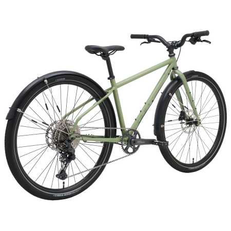 KONA Dr Dew Green : un magnifique vélo acier pour aller au travail ou profiter en balade, à découvrir chez NATURAVÉLO