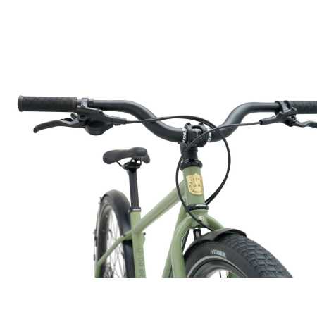 KONA Dr Dew Green : un magnifique vélo acier pour aller au travail ou profiter en balade, à découvrir chez NATURAVÉLO