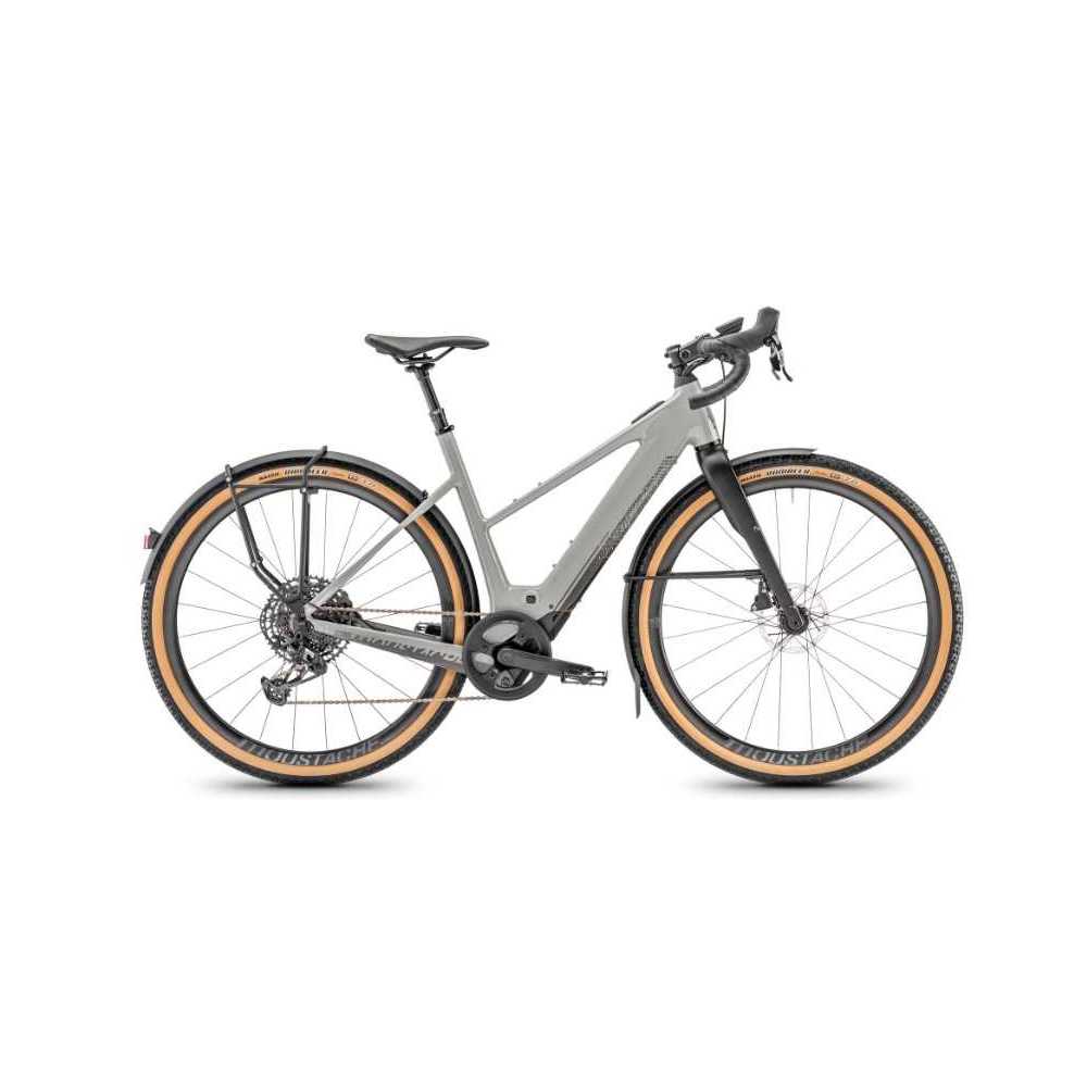 Le vélo Gravel électrique et léger de référence à 18 kg : MOUSTACHE Dimanche 29.4 disponible chez NATURAVÉLO