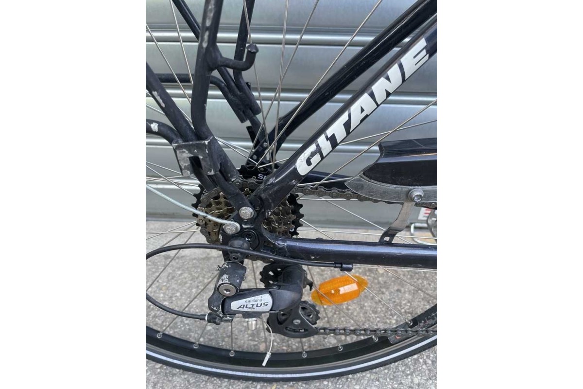 GITANE ville noir fourche suspendue