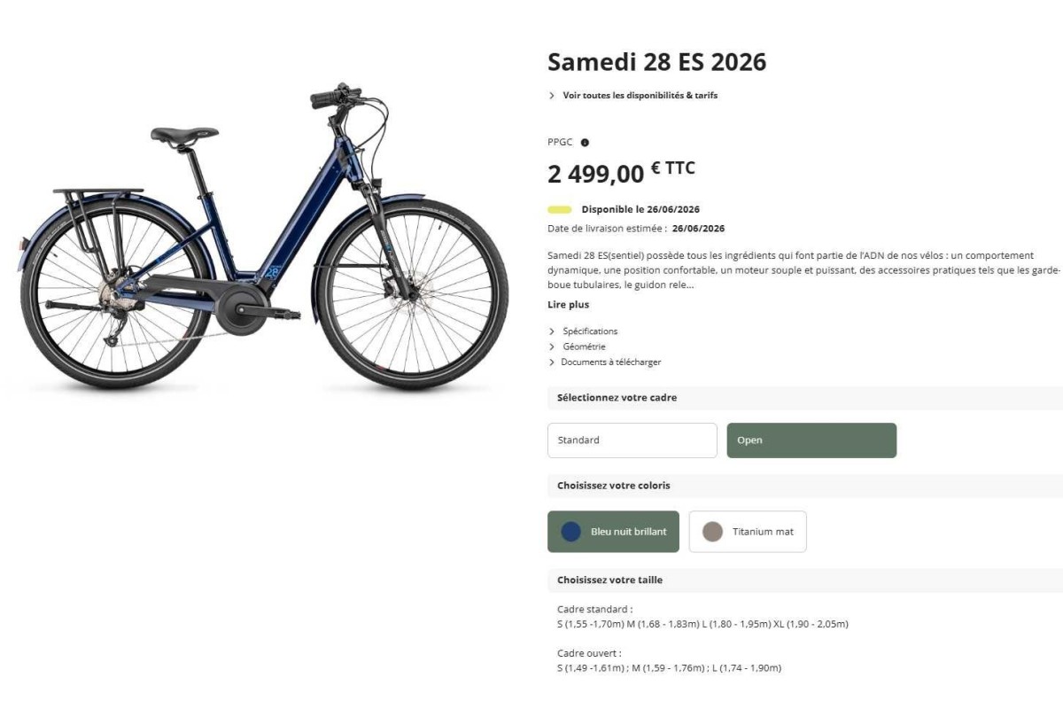 Samedi 28 ES Deep blue 500Wh 2026