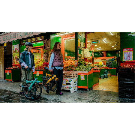 Le meilleur vélo pliant du marché : Brompton C line en version 12 vitesses à l'essai sur Grenoble chez NATURAVÉLO